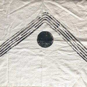 Large Block Print Textile Art